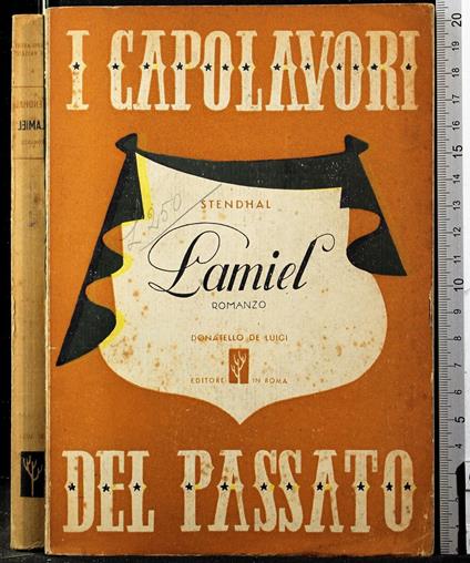 Lamiel - Stendhal - copertina