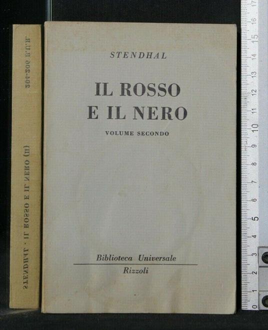 Il Rosso e Il Nero Vol. 2 - Stendhal - copertina