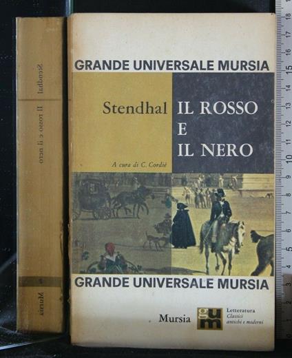 Il Rosso e Il Nero - Stendhal - copertina