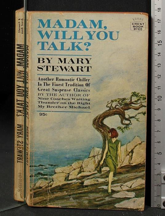 Madam, Will You Talk? - Mary Stewart - copertina