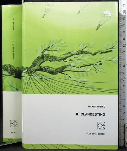 Il clandestino - Mario Tobino - copertina