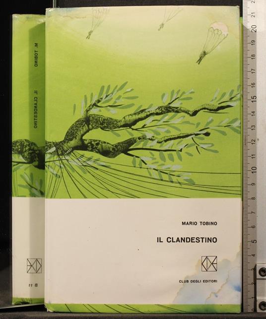 Il clandestino - Mario Tobino - copertina