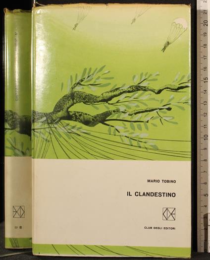 Il clandestino - Mario Tobino - copertina