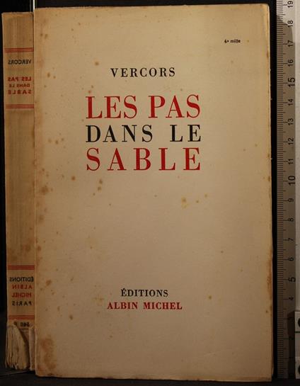 Les pas dans le sable - Vercors - copertina