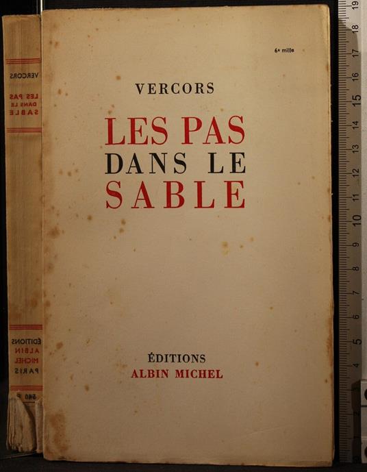 Les pas dans le sable - Vercors - copertina