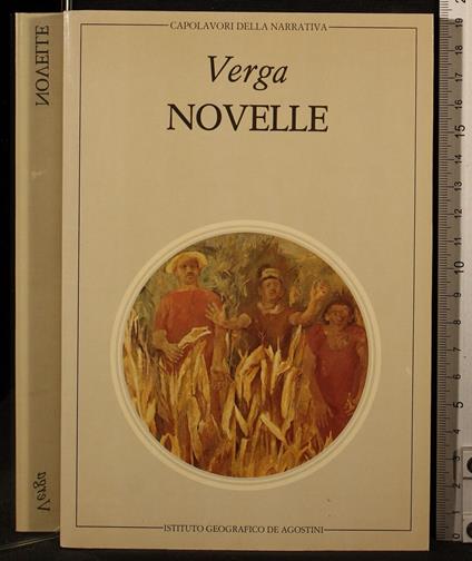 Novelle - Giovanni Verga - copertina