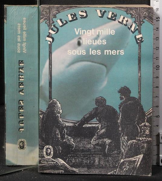 Vingt mille lieues sous les mers - Jules Verne - copertina