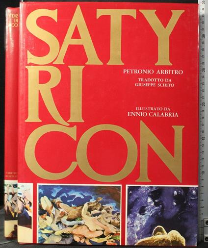 Satyricon - Arbitro Petronio - copertina