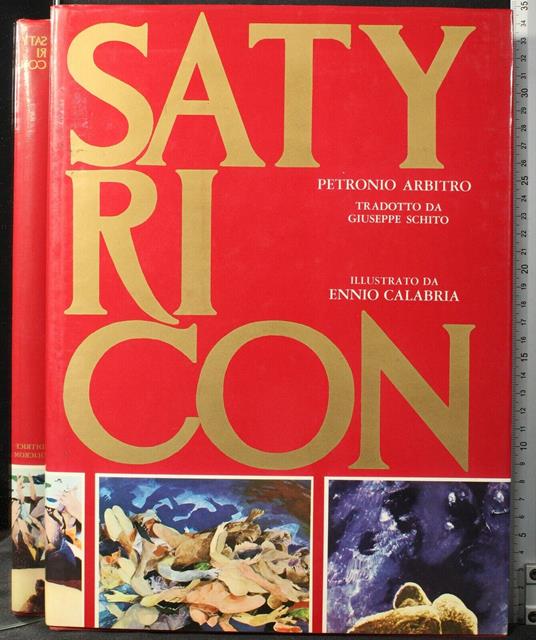 Satyricon - Arbitro Petronio - copertina