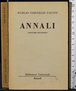 Annali. Vol secondo