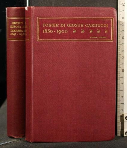 Poesie 1850-1900 - Giosuè Carducci - copertina