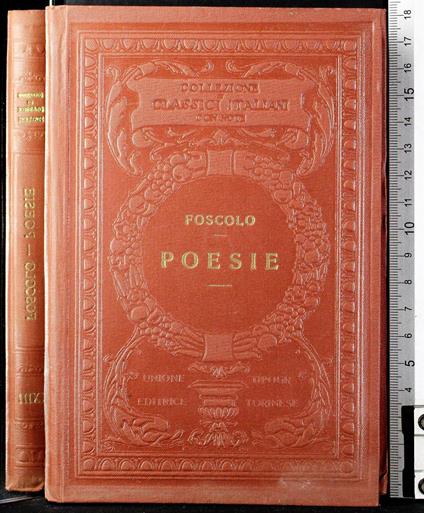 Poesie - Ugo Foscolo - copertina