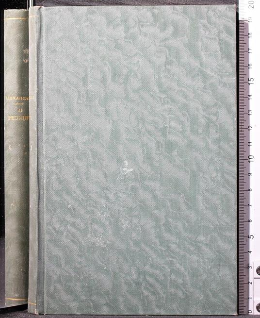 Il principe - Niccolò Machiavelli - copertina