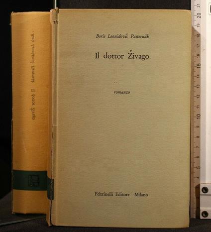 Il Dottor Zivago - Boris Pasternak - copertina