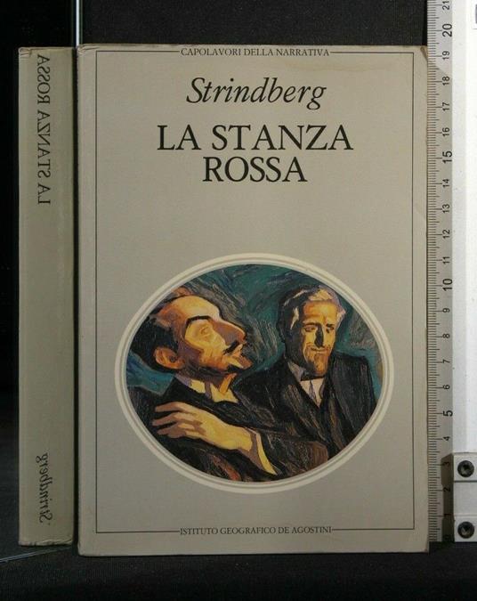 La Stanza Rossa - August Strindberg - copertina