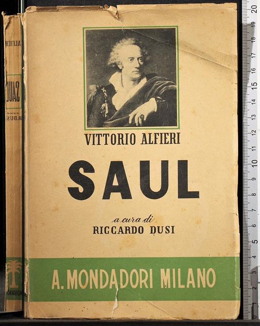 Saul - Vittorio Alfieri - copertina
