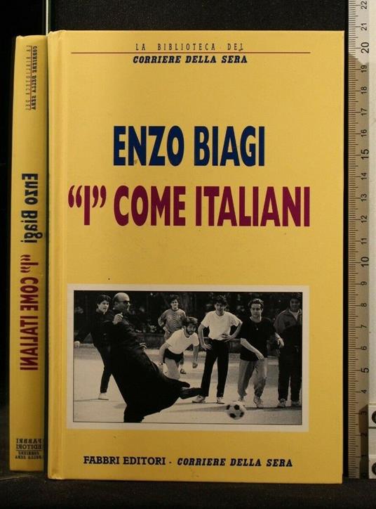 I" Come Italiani - Enzo Biagi - copertina