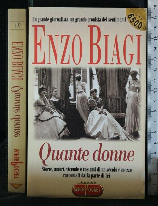 Quante Donne - Enzo Biagi - copertina