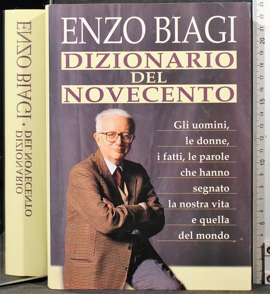 Dizionario del novecento - Enzo Biagi - copertina