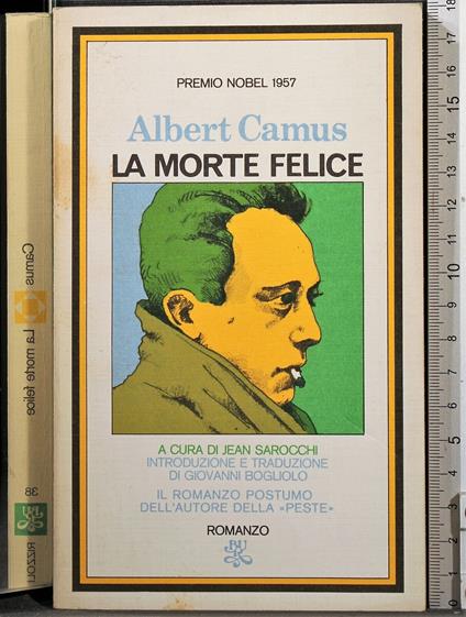 La morte felice - Albert Camus - copertina
