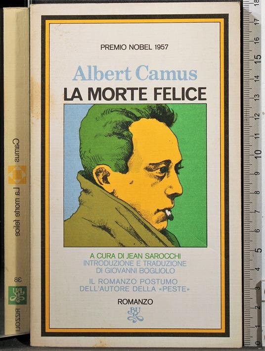 La morte felice - Albert Camus - copertina