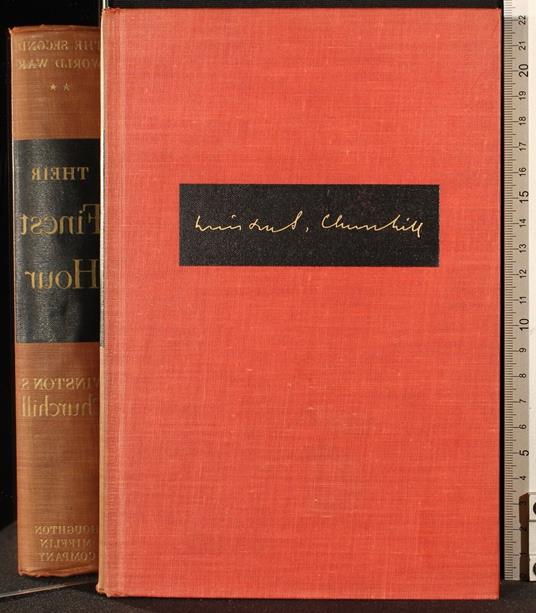 Their finest hour - Winston Churchill - copertina