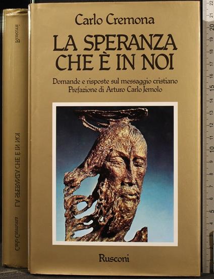 La Speranza Che È in Noi - Carlo Cremona - copertina