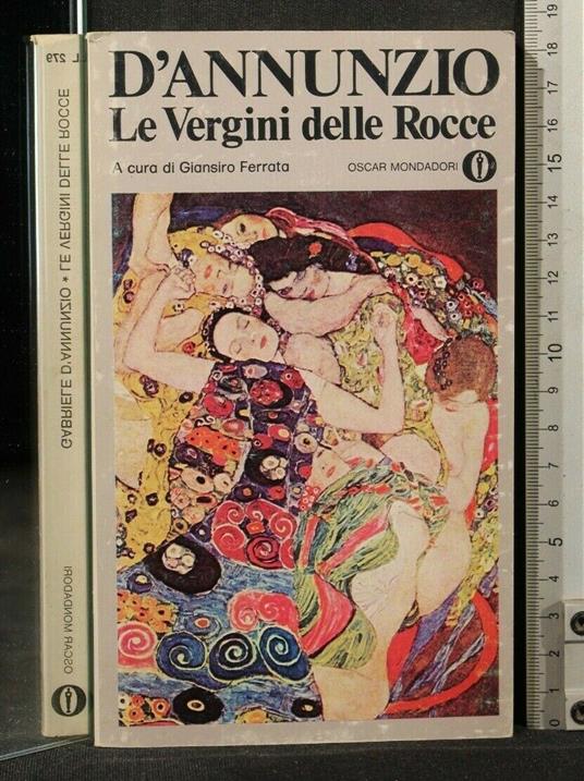 Le Vergini Delle Rocce - Gabriele D'Annunzio - copertina
