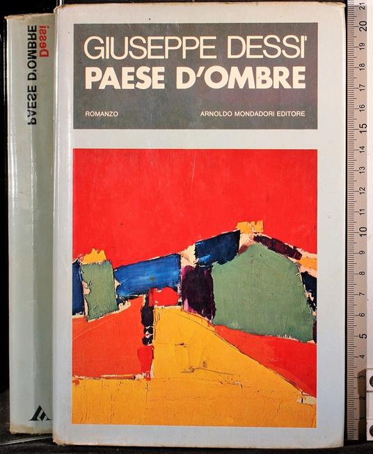 Paese d'ombre - Giuseppe Dessì - copertina