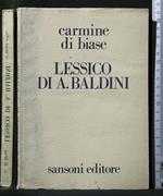 Lessico di a Baldini