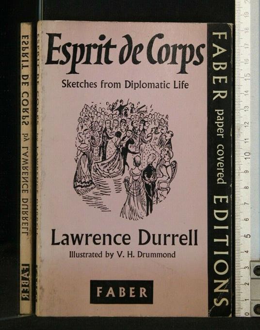 Esprit De Corps - Lawrence Durrell - copertina