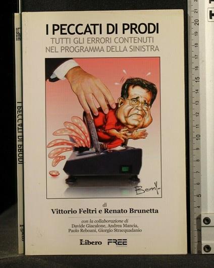 I Peccati di Prodi - Vittorio Feltri - copertina