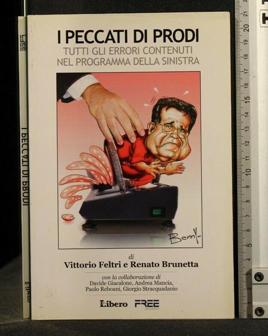 I Peccati di Prodi - Vittorio Feltri - copertina