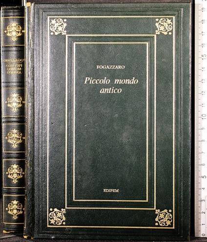 Piccolo mondo antico - Antonio Fogazzaro - copertina