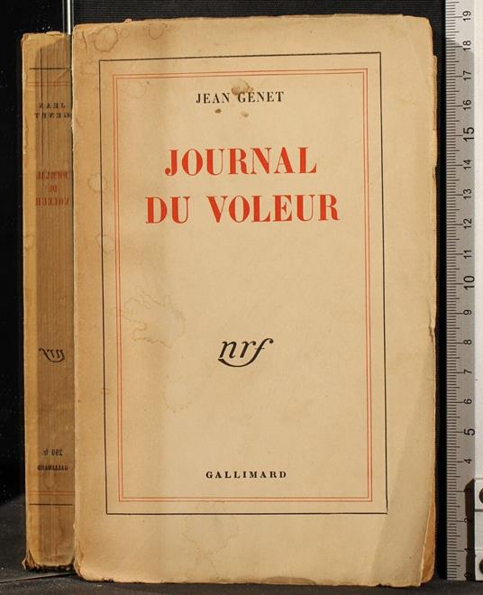 Journal de voleur - Jean Genet - copertina