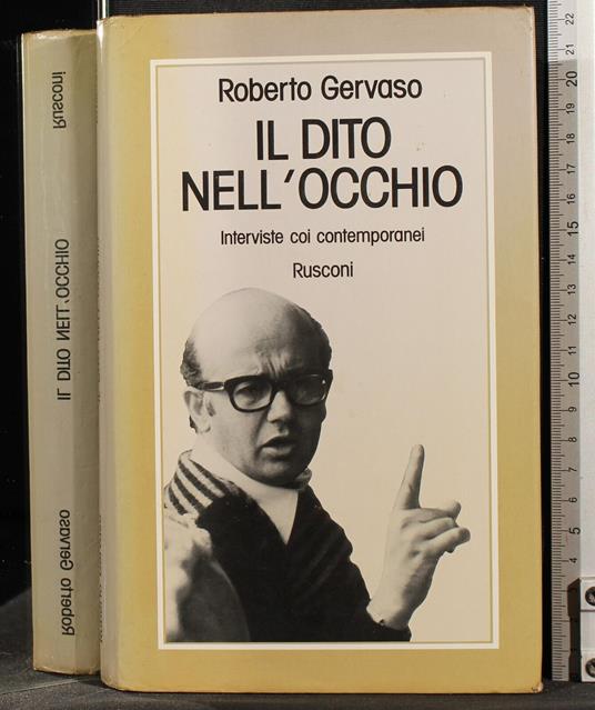 Il dito nell'occhio - Roberto Gervaso - copertina