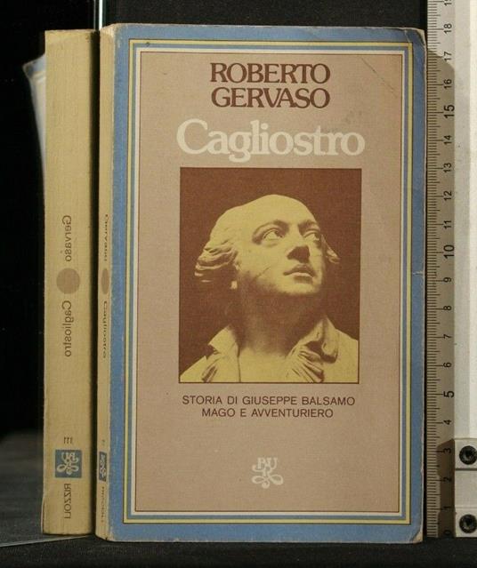 Cagliostro - Roberto Gervaso - copertina