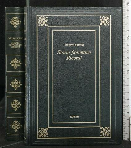 Storie Fiorentine Racconti - Francesco Guicciardini - copertina