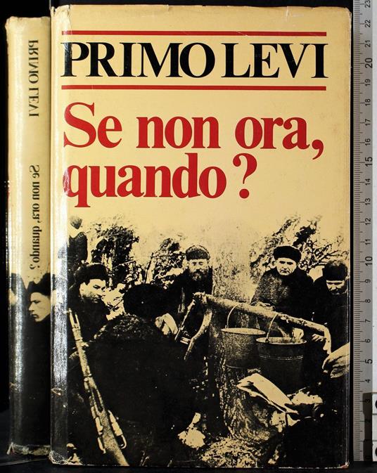 Se non ora, quando? - Primo Levi - copertina