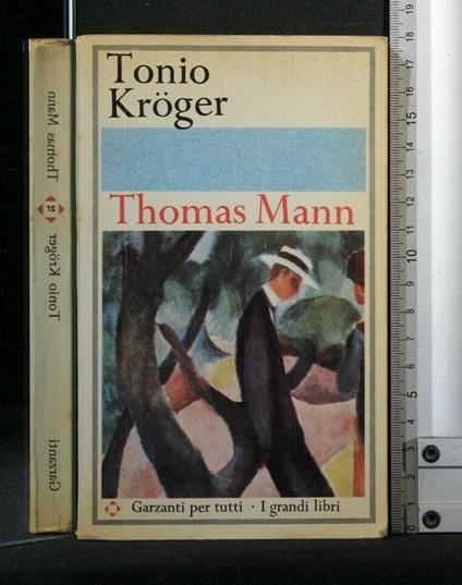 Tonio Kroger - Thomas Mann - copertina