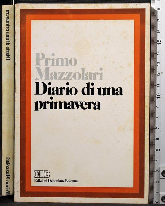 Diario di una primavera - Primo Mazzolari - copertina