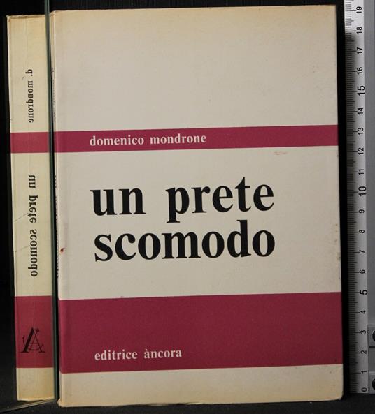 Un Prete Scomodo - Domenico Mondrone - copertina
