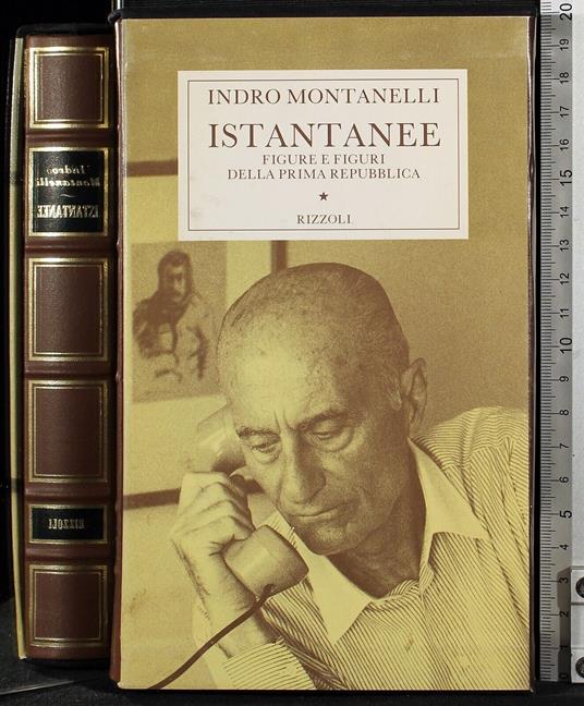 Istantanee - Indro Montanelli - copertina