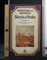 Storia D'Italia. Vol. Xxi. Piemonte, Lombardia... Montanelli,
