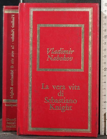 La vera vita di Sebastiano Knight - Vladimir Nabokov - copertina