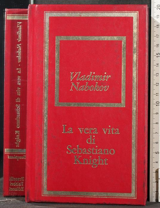 La vera vita di Sebastiano Knight - Vladimir Nabokov - copertina
