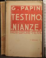 Testimonianze