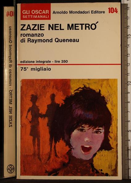 Zazie nel metrò - Raymond Queneau - copertina