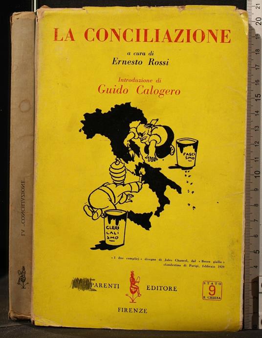 La Conciliazione - Ernesto Rossi - copertina