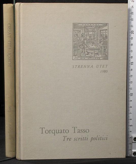Tre scritti politici - Torquato Tasso - copertina